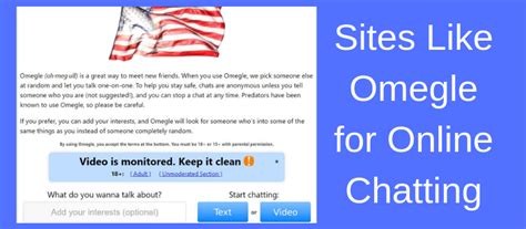 What's a website similar to omegle with just anonymous chats.